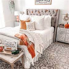 25 comfortable fall bedroom decoration