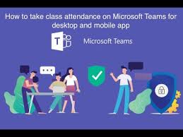 take attendance on microsoft teams