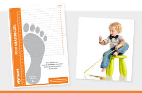 child s foot measure uk how to