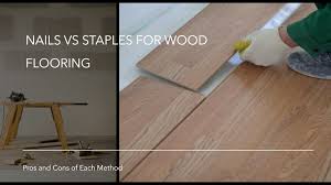 ing wood flooring nail vs staples