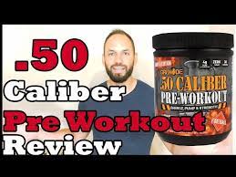 grenade 50 caliber pre workout