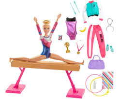 barbie gymnastics playset gjm72