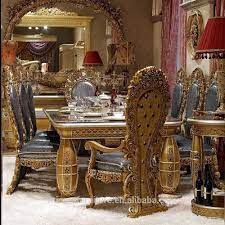A contemporary dining room set is the perfect way to make meals feel less mundane. European Classic Style Elegant Antique Gold Wooden Dining Room Furniture Sets With Dining Table And Chairs Buy Wooden Dining Room Furniture Sets European Classic Dining Room Furniture Sets Antique Gold Dining Room Furniture