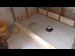 Shower Base Diy Concrete Shower Pan