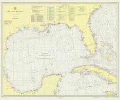 Historical Nautical Chart 1007a 7 1947 Al Gulf Of Mexico Year 1947