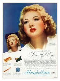 maybelline makeup betty grable 1940s