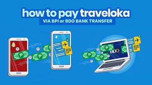 pay traveloka via bdo or bpi transfer