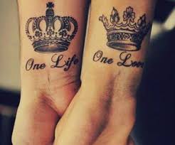 crown tatoo & king & queen|تاتو تاج و کینگ و کویین 1