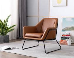 Buy Brown Pu Leather Armchair Lounge