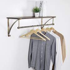 wall mounted hanging racks foter