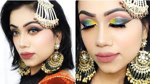 mehndi ceremony makeup tutorial