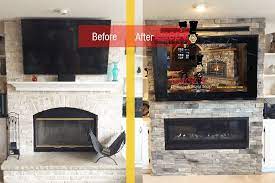 Fireplace Update Before Afters Luce S