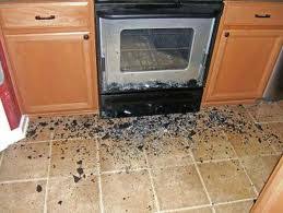 exploding oven door glass is common