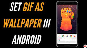 how to set gif as wallpaper android