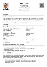 An experienced cv template is a guideline for users to write cvs that need to portray users as vastly and extensively experienced. Resume Formats In Word And Pdf