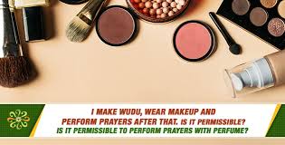 i make wudu wear makeup and perform