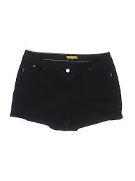 Details About Ymi Women Black Denim Shorts 16