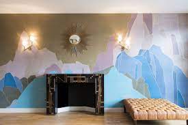 the luxury of handpainted wallcoverings