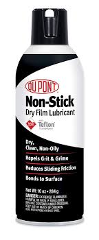 Dupont Teflon Non Stick Dry Film Lubricant Aerosol Spray 10 Oz