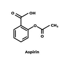 aspirin structure vector images 68