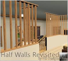 Mod The Sims Half Walls Revisited