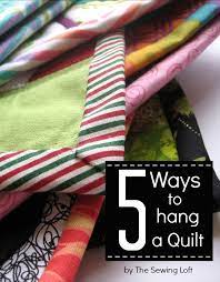 How To Hang Your Mini Quilt The Sewing