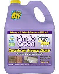 Oxy Solve Concrete Driveway Cleaner