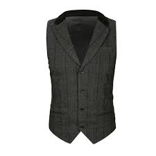 Us 7 67 50 Off 2019 New Arrival Winter Vests For Men Slim Fit Mens Suit Vest Male Waistcoat Homme Casual Sleeveless Formal Business Jacket In Vests