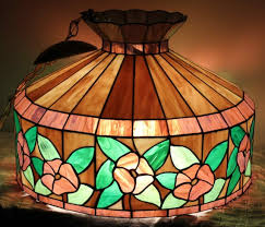 Stained Glass Hanging Lamp Shade