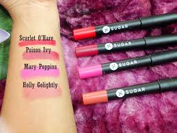 sugar matte as crayon lipstick review