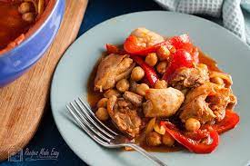 Chicken And Red Pepper Casserole gambar png