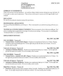 Graduate Resume Example Student Examples Of A For College Sample