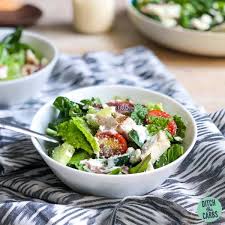 keto caesar salad high protein salad