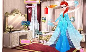 fire makeup icy elsa game apk