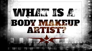what is a body makeup artist what