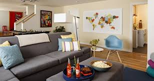 Basement Living Rooms