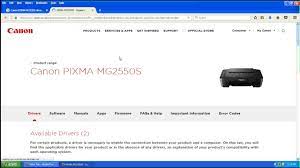Canon pixma mg2550s drivers for mac os x. Canon Pixma Mg2550 Printer Driver Download Youtube
