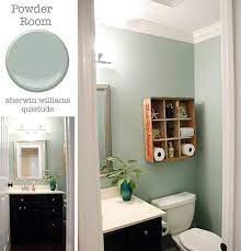 powder room sherwin williams quietude