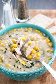Instant rice and canned chicken and condensed soup make this an almost. Chicken And Rice Corn Chowder Quick Easy And Delicious