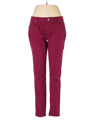 Details About Crown Ivy Women Purple Jeans 6 Petite