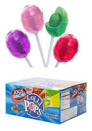 jolly rancher lollipops hard candy pink