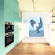 rooster wall art for kitchen modern