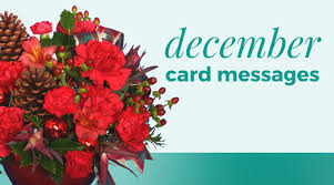 To help, we've found a selection of funeral messages that fit any situation. December Card Messages