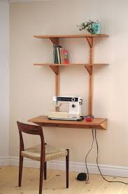 Floating Desk W 2 Shelves 36 Mid