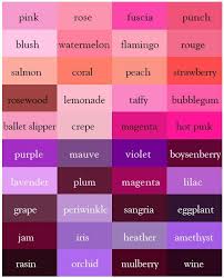 Anuradha On In 2019 Pink Color Chart Color Theory Purple