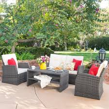 Wicker Patio Furniture Outdoor Seating