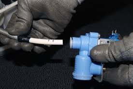The water supply line leads to the water fill valve in the refrigerator, which is controlled by an icemaker thermostat. How To Replace A Refrigerator Water Valve Repair Guide