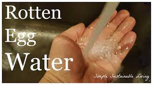 rotten egg smell in your hot water