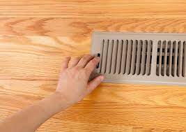 are you blocking your hvac vents
