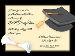 42 printable graduation invitations